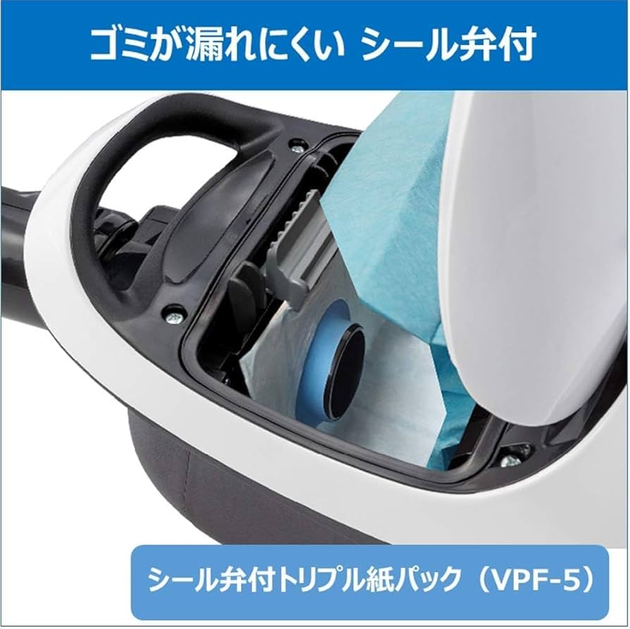 Amazon | 東芝 掃除機 紙パック式クリーナー VC-PH65A(W